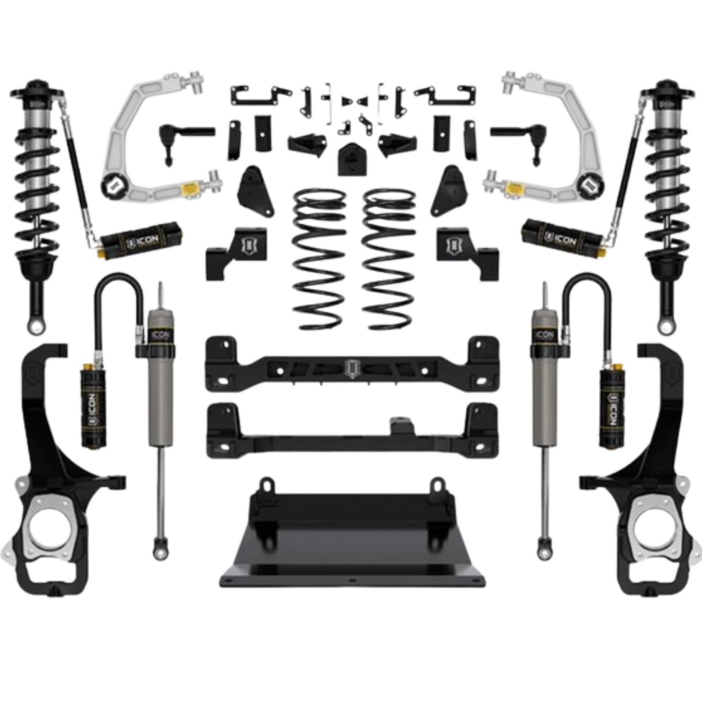 Icon | 6" Lift | Stage 6 Suspension System | W/ Billet Upper Control Arms