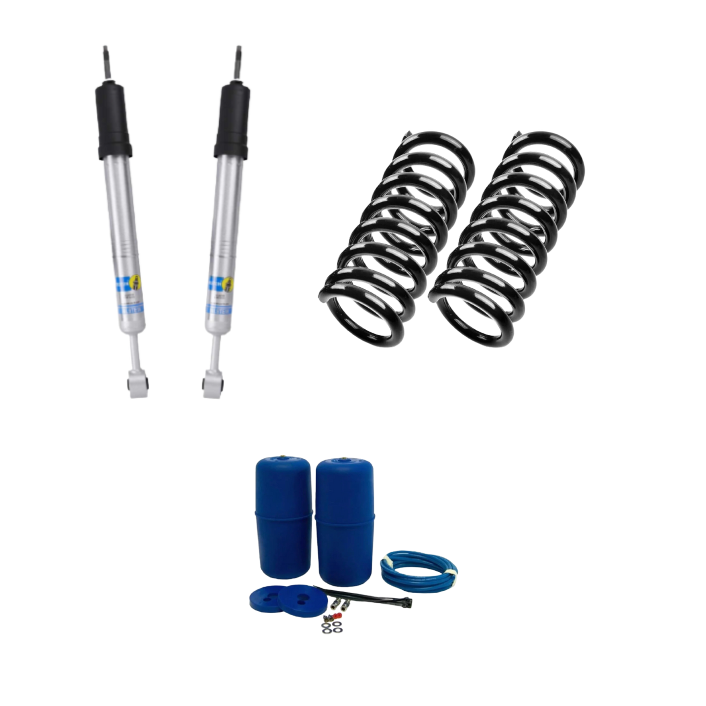 Bilstein Rear Air Shock Delete Kit | W/Aftermarket Air Ride | (2017-2024) Nissan Armada | 2011-2014 Infiniti QX56 | 2014-2024 Infiniti QX80
