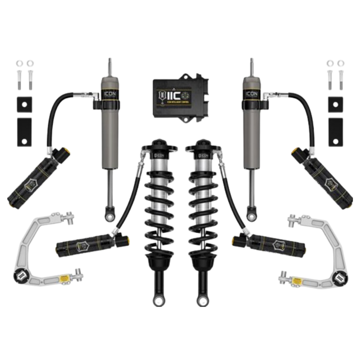 Icon | Stage 12 Suspension System /W Billet UCAs | 1.25-3.5" Lift