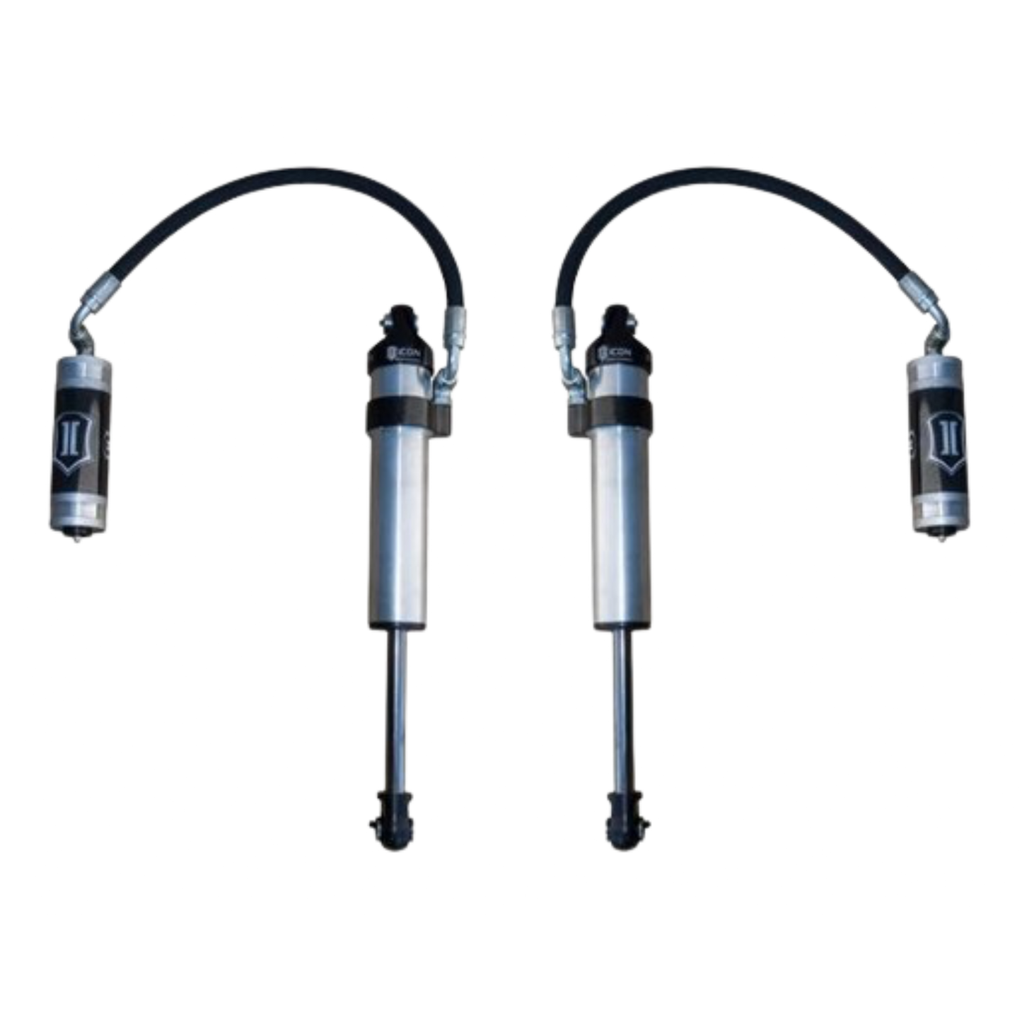 Icon | Front | 2.5" VS Long Travel Remote Reservoir Secondary Shocks | 4Runner, FJ, or Tacoma | 59703P-CB