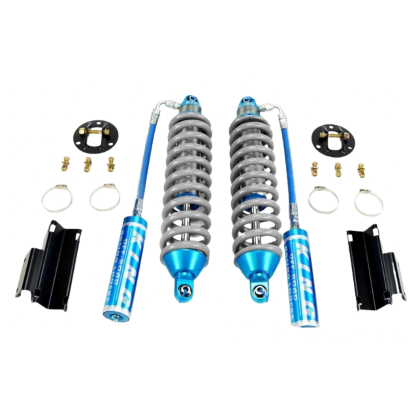KING Long Travel Spec External Reservoir Coilovers, Toyota 4Runner, FJ, Tacoma or Lexus GX460 Equipped With Dirt King Long Travel Kit
