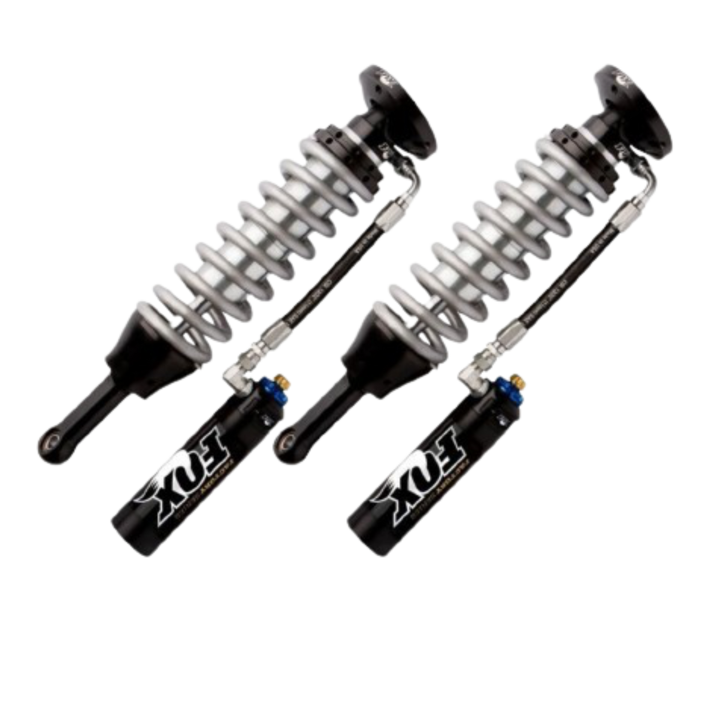 FOX External Reservoir Coilovers W/Dampening Adjustment Knobs, 2005-2023 Toyota Tacoma