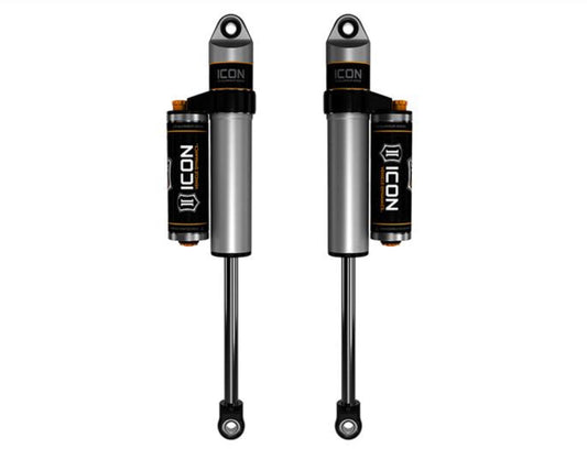Icon | 0-1.5” | Rear Lift Height | External Reservoir | Rear Shock Absorbers | W/ Dampening Adjustment Knobs | Nissan Titan XD