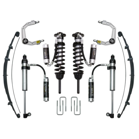 Icon | Stage 8 Suspension System | W/Billet Upper Control Arms | 0-3.5" Lift - (2005-2015) Toyota Tacoma | 0-2.75" Lift - (2016-2023) Toyota Tacoma  |  K53008
