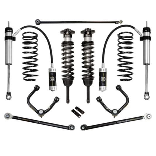 Icon | Stage 4 | 0-3.5" Lift | With Tubular Upper Control Arms | 2010-2023 Lexus GX460