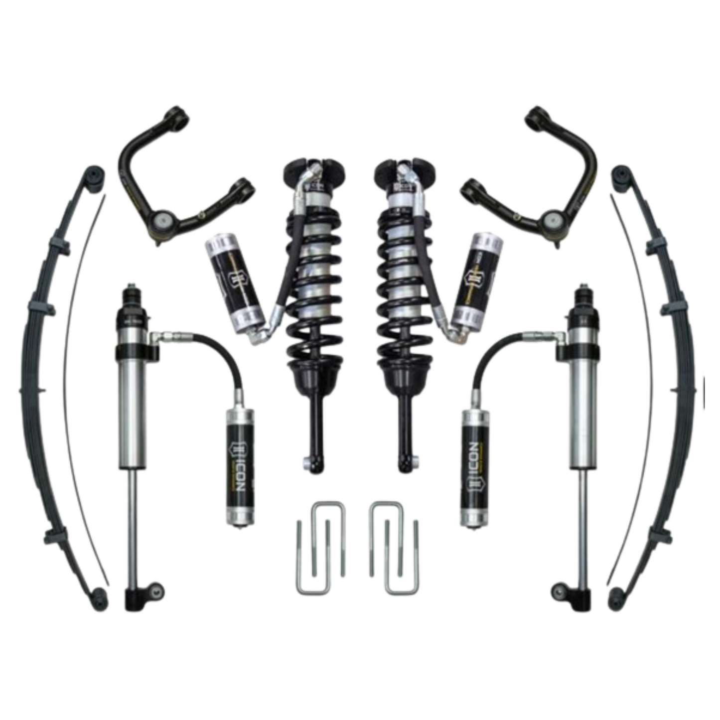 Icon | Stage 8 Suspension System | W/Tubular Upper Control Arms | 0-3.5" Lift - (2005-2015) Toyota Tacoma | 0-2.75" Lift - (2016-2023) Toyota Tacoma  | K53008T