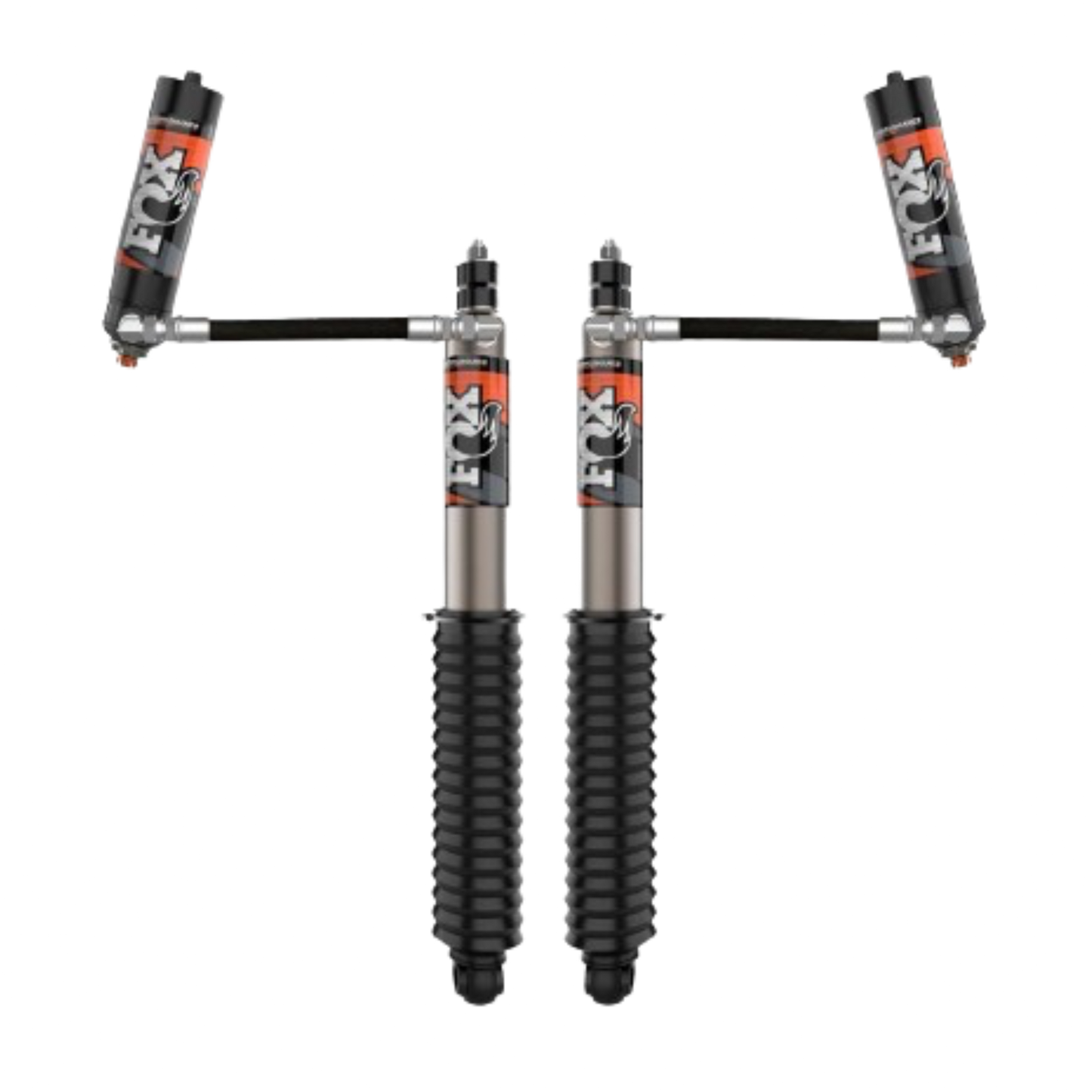 Fox | 2.5 Perf Elite Series | 0-1.5″ External Reservoir Rear Lift Shocks | W/Dampening Adjustment Knobs