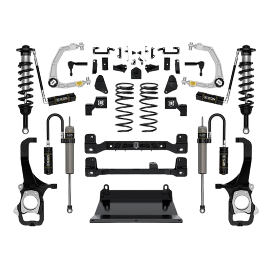 Icon | 6" Lift | Stage 4 Suspension System | W/Billet Upper Control Arms | Toyota Tundra