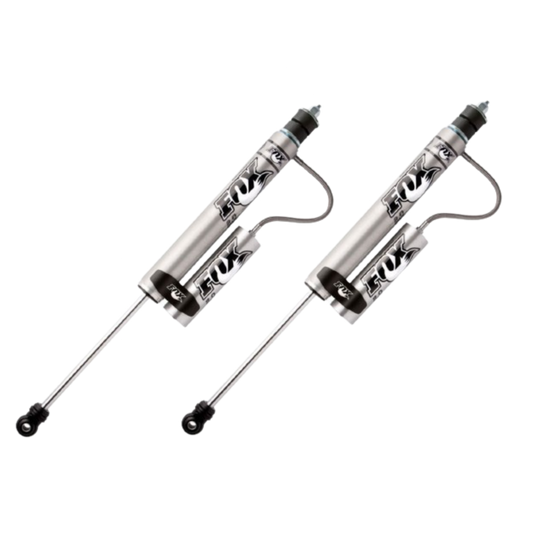 FOX 2" Body External Reservoir Rear Shock Absorbers For 2-3" Rear Lift, Toyota 4Runner, FJ Cruiser, or Tacoma