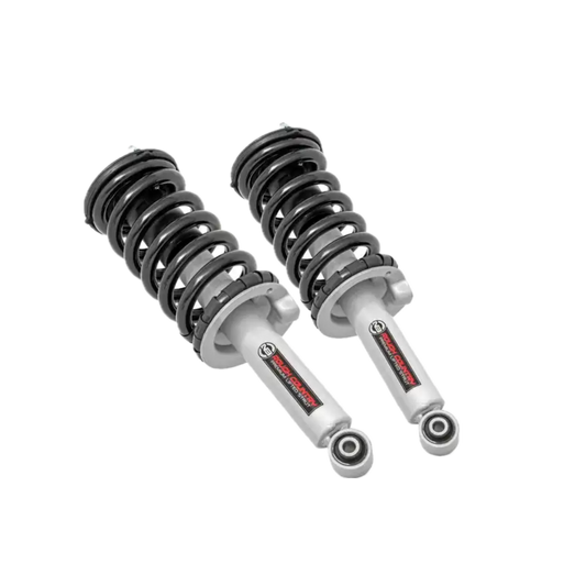 Rough Country | 6" Bracket Lift Loaded Struts, 2004-2024 Nissan Titan, Armada, or Infiniti QX | 501014