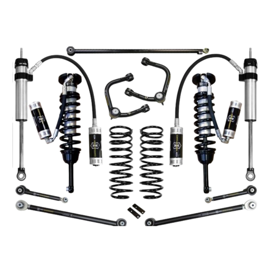 Icon | Stage 6 | 0-3.5" Lift | With Tubular Upper Control Arms | 2010-2023 Lexus GX460 | K53186T