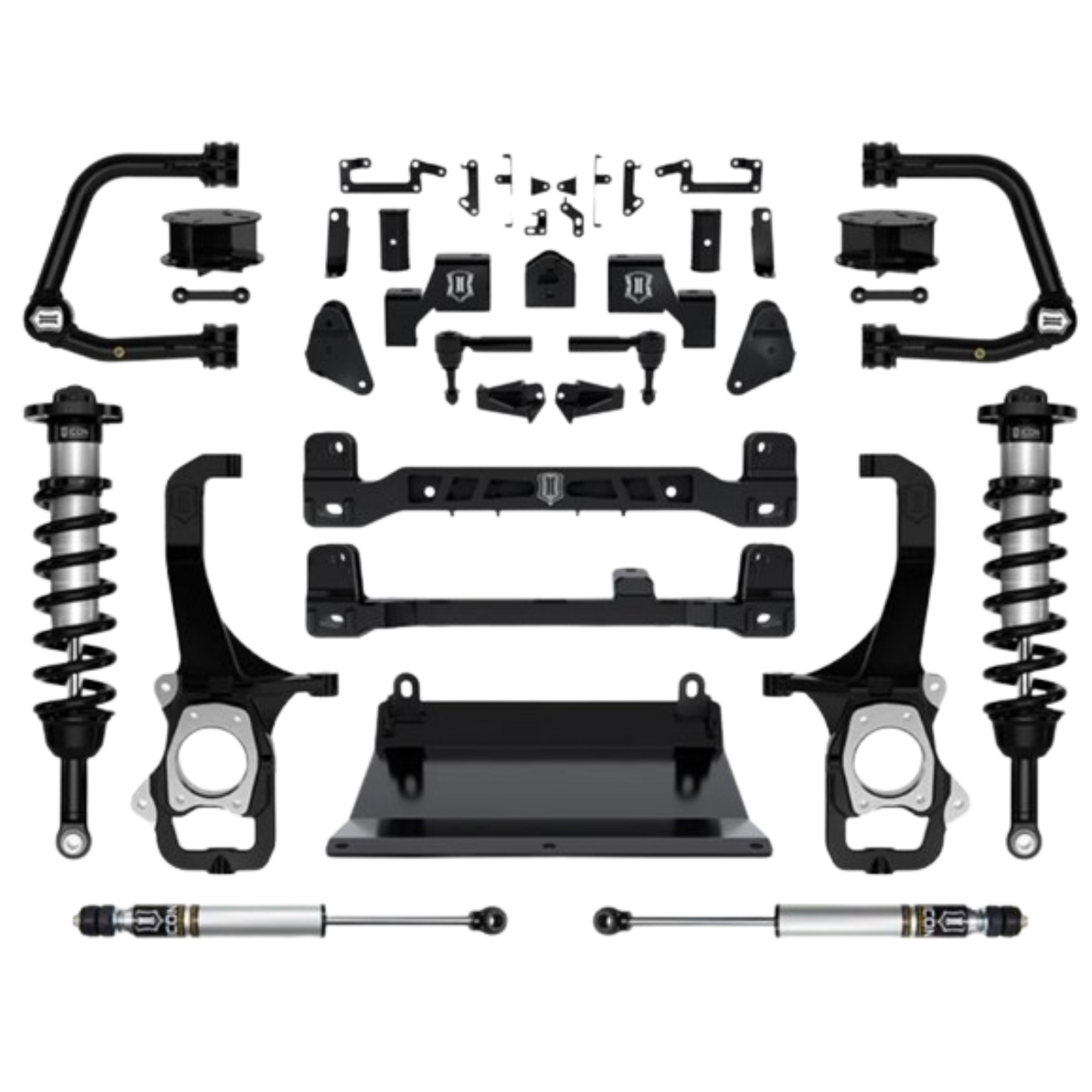 Icon | 6" Lift | Stage 2 Suspension System | W/Tubular Upper Control Arms