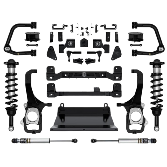 Icon | 6" Lift | Stage 2 Suspension System | W/Tubular Upper Control Arms