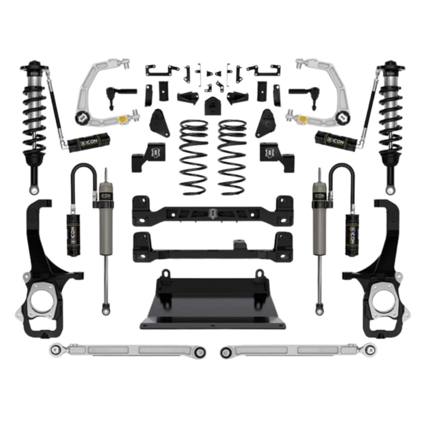 Icon | 6" Lift | Stage 5 Suspension System | W/Billet Upper Control Arms