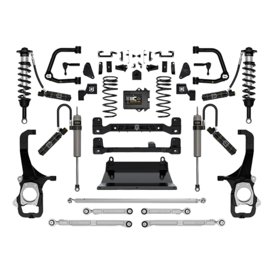 Icon | 6" Lift | Stage 9 Suspension System | W/ Tubular Upper Control Arms