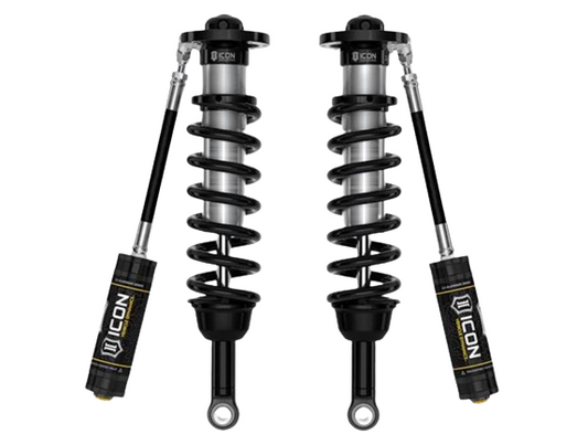 Icon | 5-6" Lift | 2.5" Remote Reservoir Front Coilover Kit
